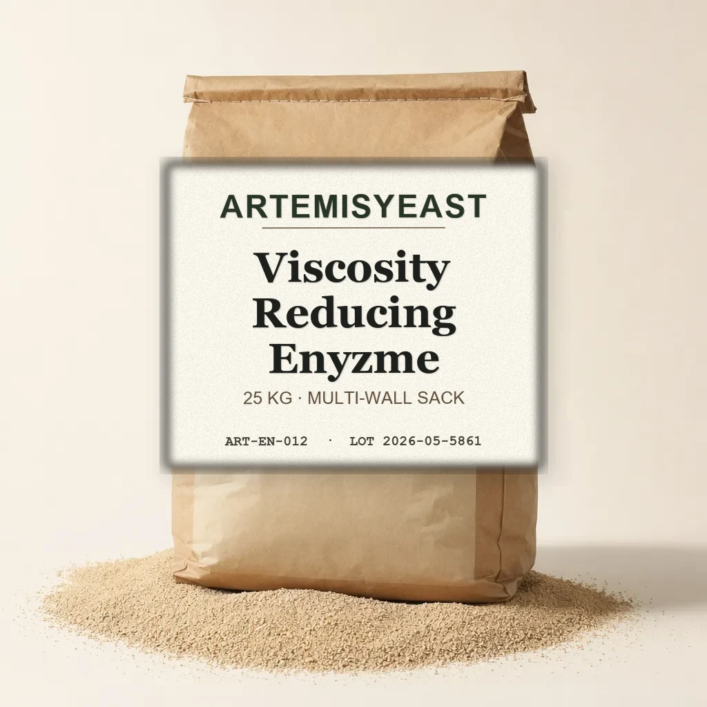 Viscosity Reducing Enzyme for Industrial Bread Baking